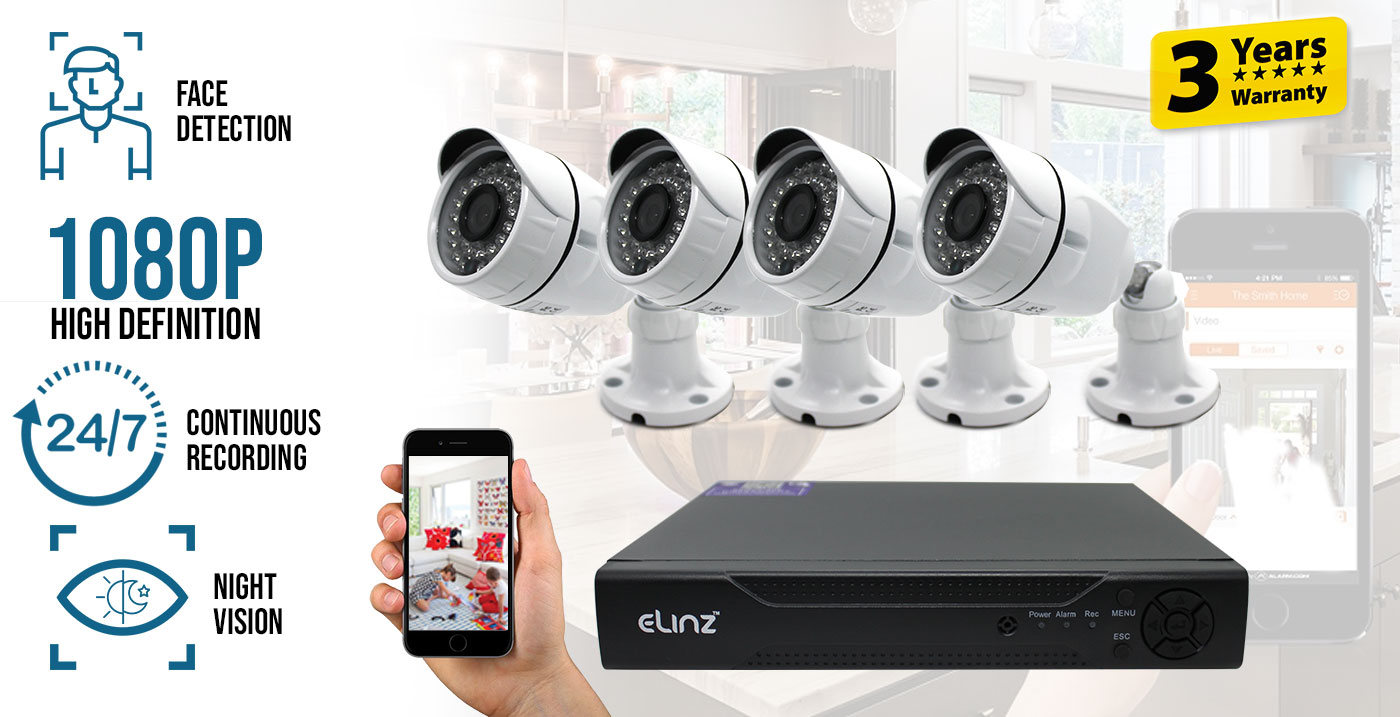 For Sale: 4CH Security Camera System for your Home